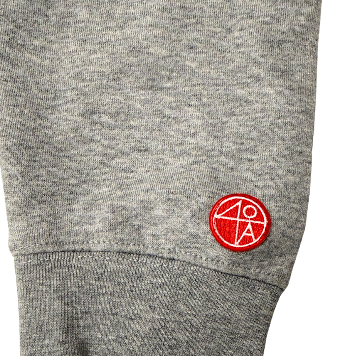 40 Acres Quarter Zip Sweatshirt Grey – Official Spike Lee 40 Acres Apparel