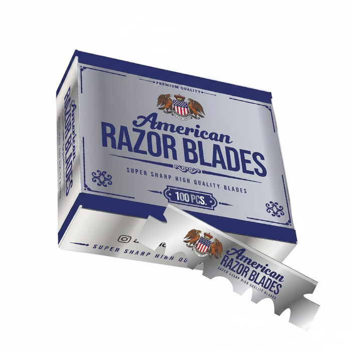 American Razor Blades 100 pcs