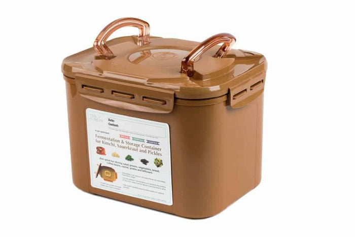 Crazy Korean Cooking Brining Fermentation & Storage Container - 8.5 litre (2.2 US Gal)