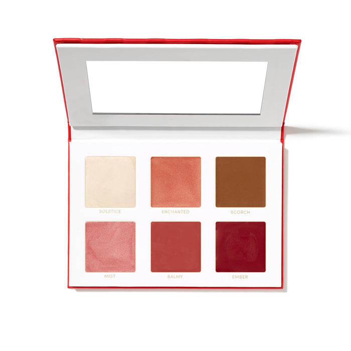 DISCONTINUED - Merry & Bright Multiuse Face Palette | Jane Iredale