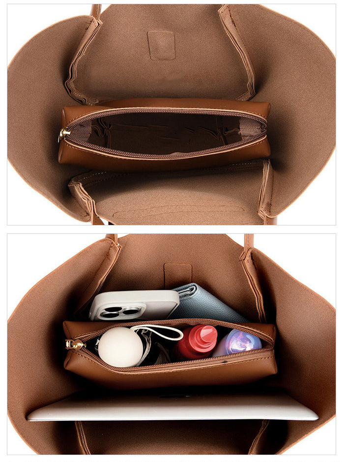 H2078 - Korean Bucket Elegant Bag set