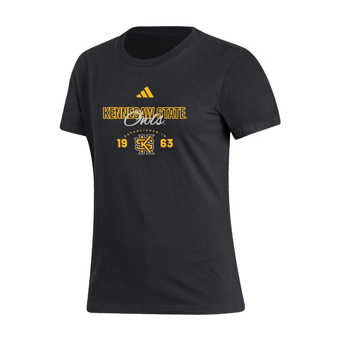 Kennesaw State Owls : Women's Fresh Short Sleeve Tee - Black