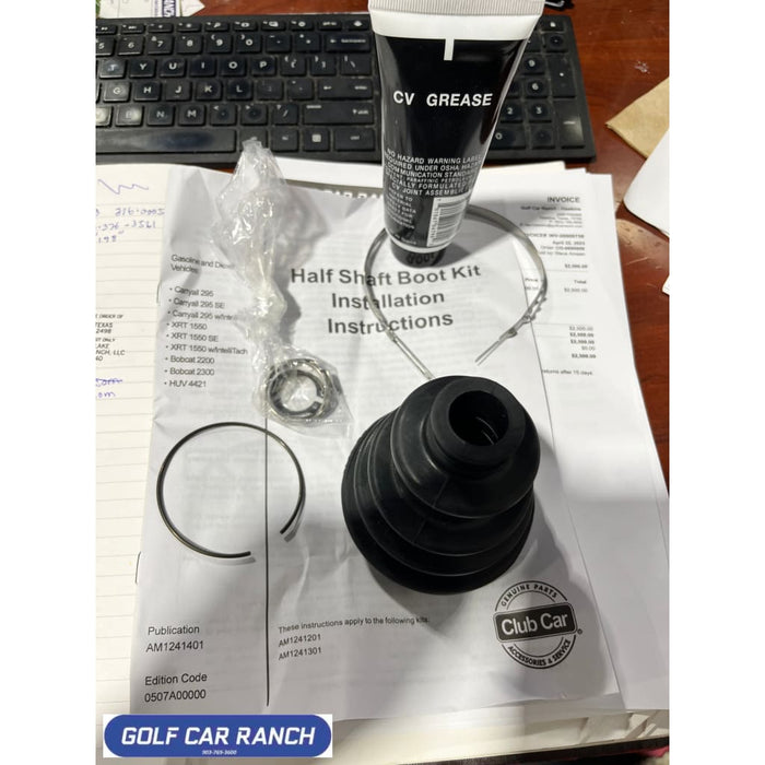 AM1291501 HALF SHAFT BOOT KIT OUTBOARD FRONT CLUB CAR AXLE