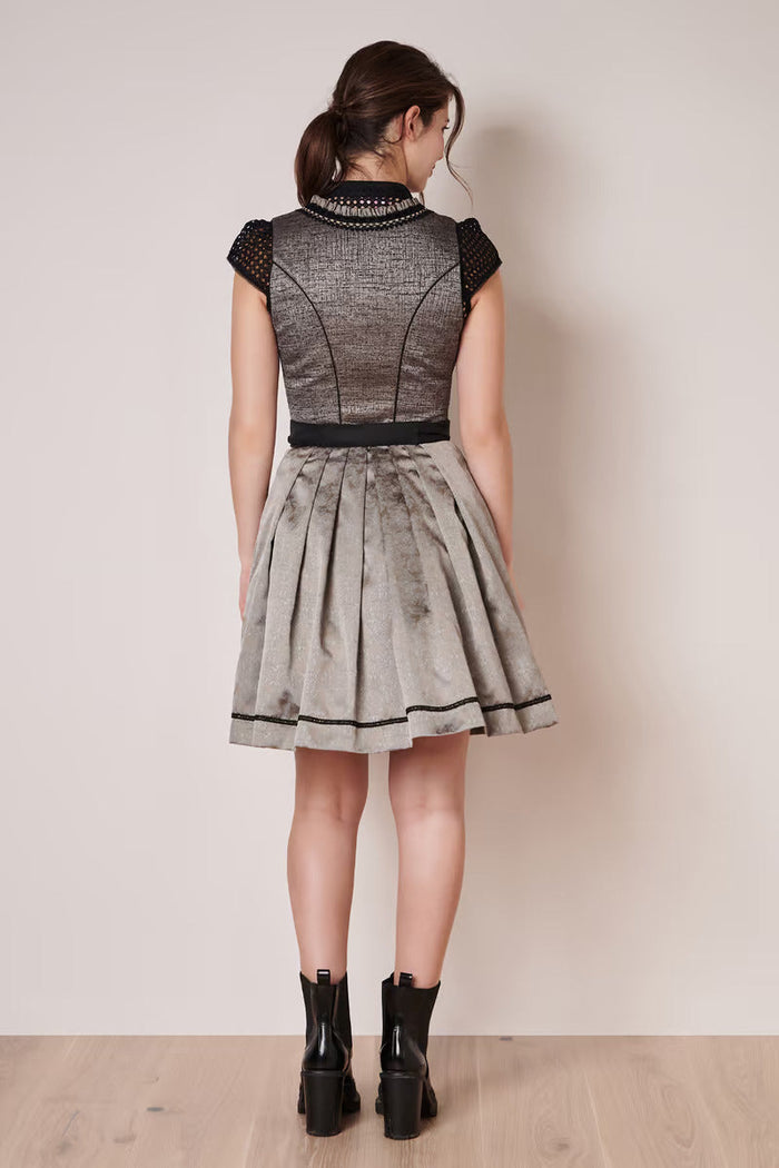 Kruger Mini Dirndl 2pcs. 50cm "Loreen" black (40) closeout