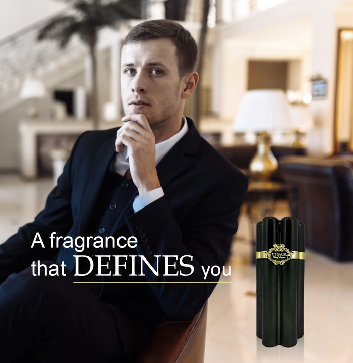 Lomani Cigar Black Oud Perfume For Men, 100ml Long Lasting