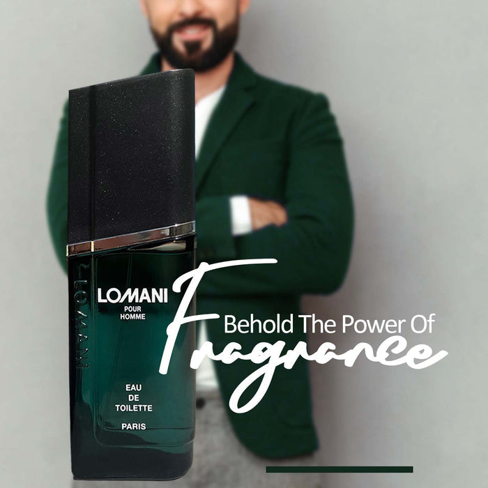 Lomani Pour Homme EDT Perfume For Men, 100ml Long Lasting