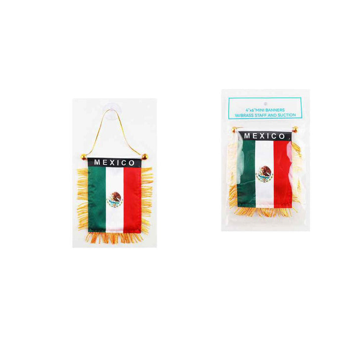 Mexico Mini Banners 4"x6" - TRUECOLOR WHOLESALE