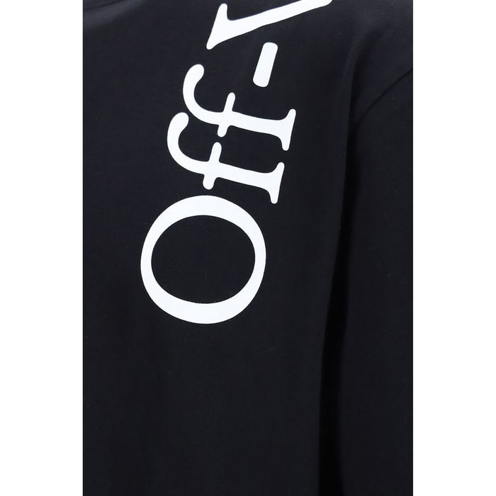 Off-White Black Cotton T-Shirt