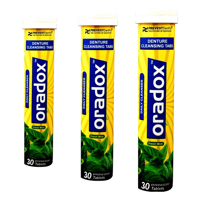Oradox Denture Cleansing Tabs