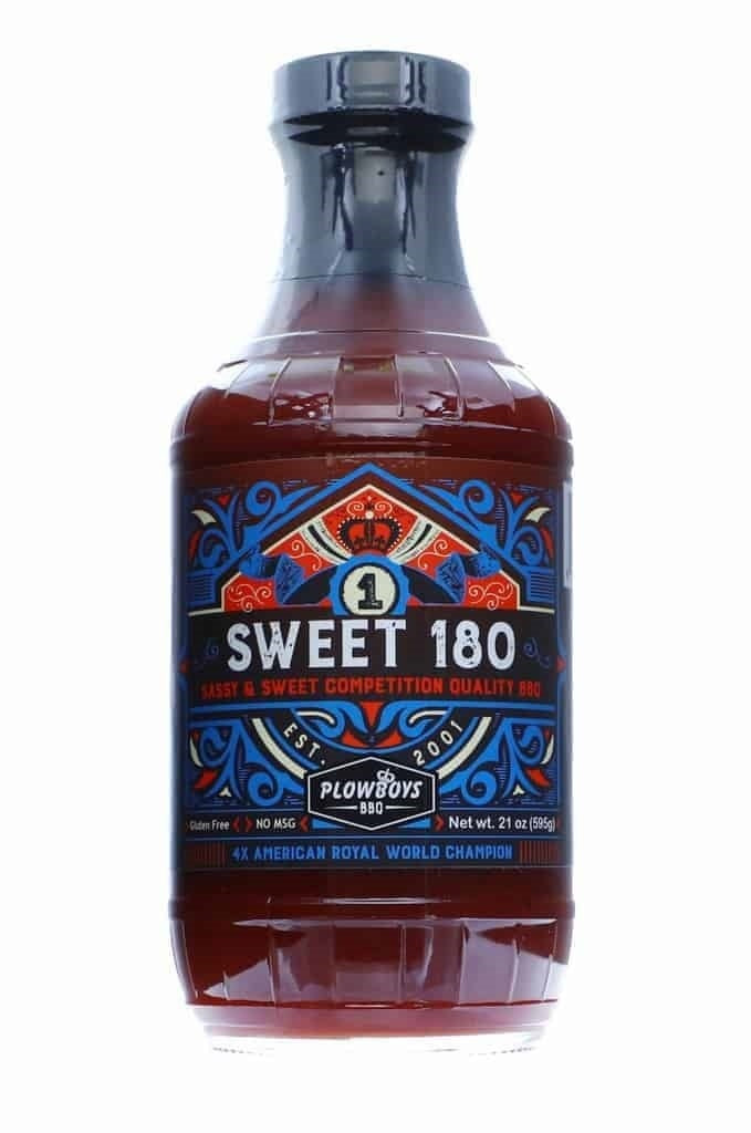 Plowboys BBQ 'Sweet 180' BBQ Sauce - 595g (21oz) - CLEARANCE