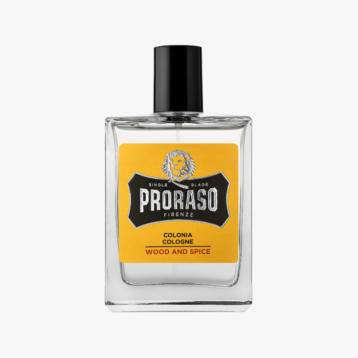 PRORASO EAU DE COLOGNE WOOD & SPICE 100ML (3.4floz)
