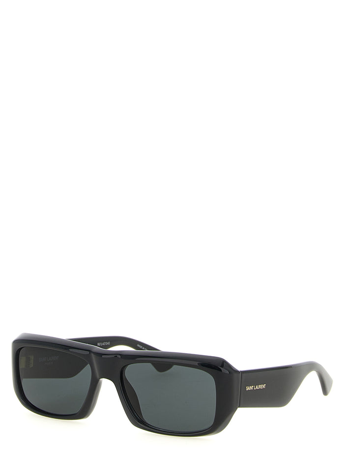 Saint Laurent Black Acetate Sunglasses