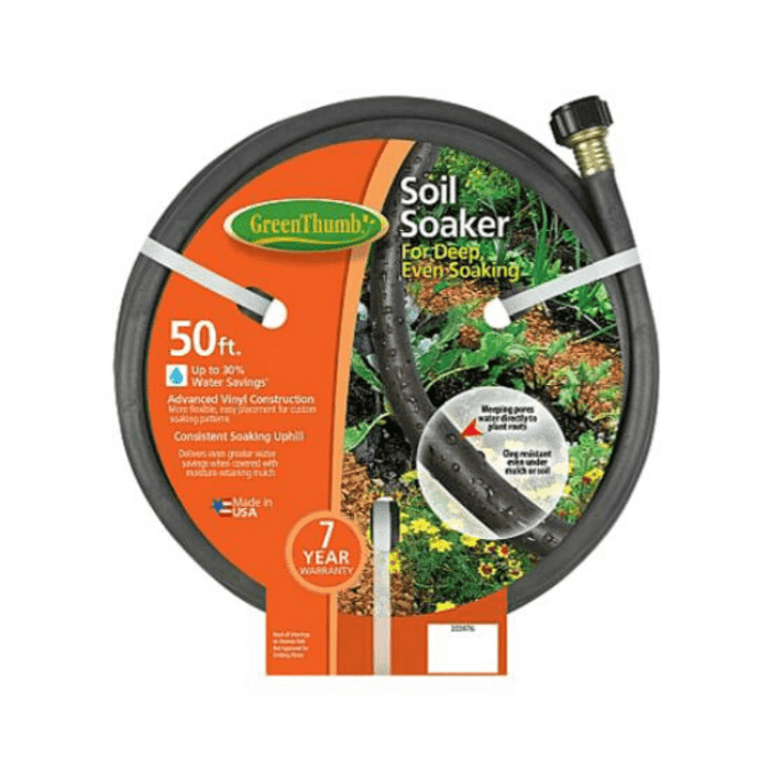 Green Thumb 50 Ft Soil Soaker Hose for sale at Garden Goods Direct