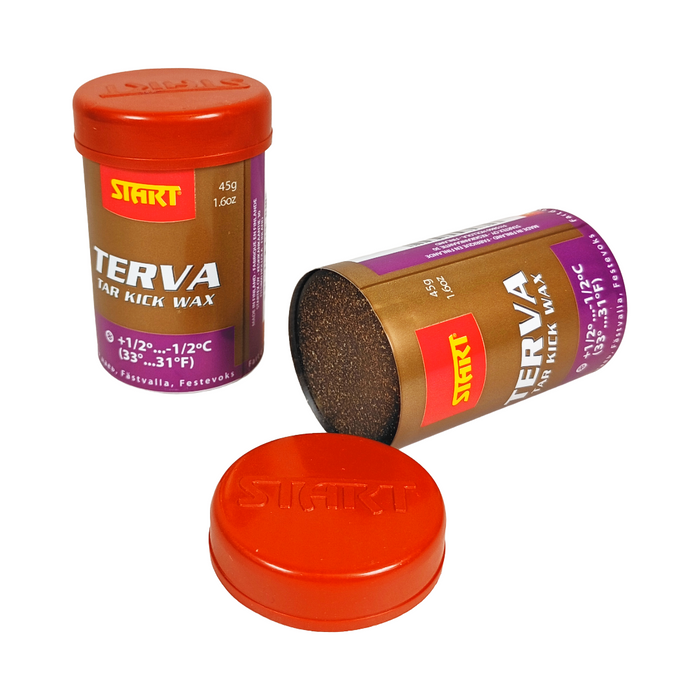 A product picture of the Start Terva (Tar) Zero Purple Kickwax (0.5C/-0.5C) | 45g