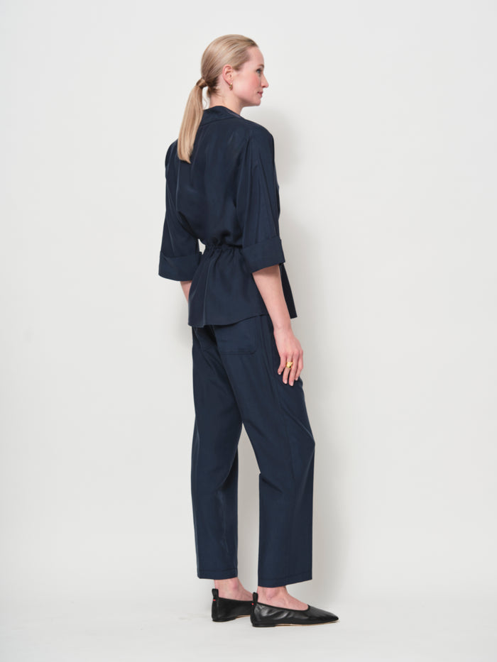 Tencel Cropped Pants