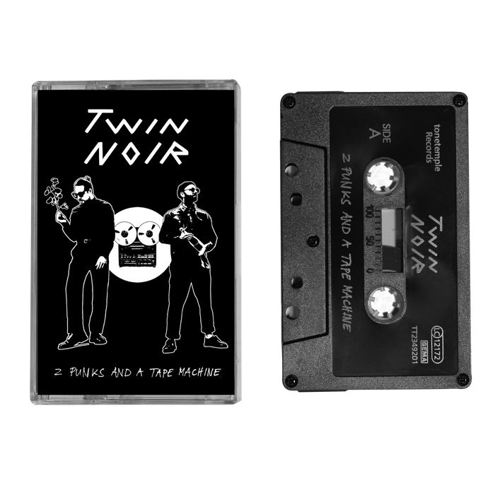 TWIN NOIR - 2 Punks And A Tape Machine MC (Schwarzes Tape)