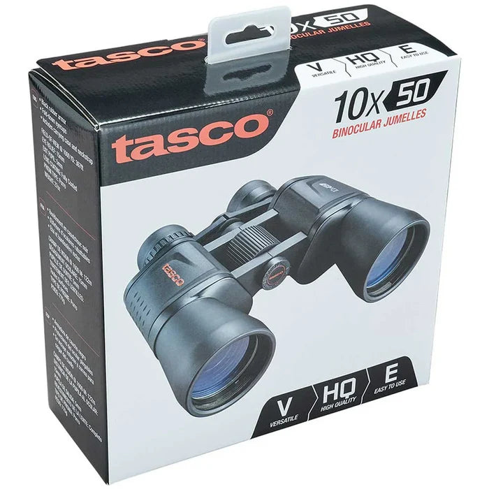 משקפת Tasco Essentials: עדשות 50 מ"מ לתמונה בהירה וחדה