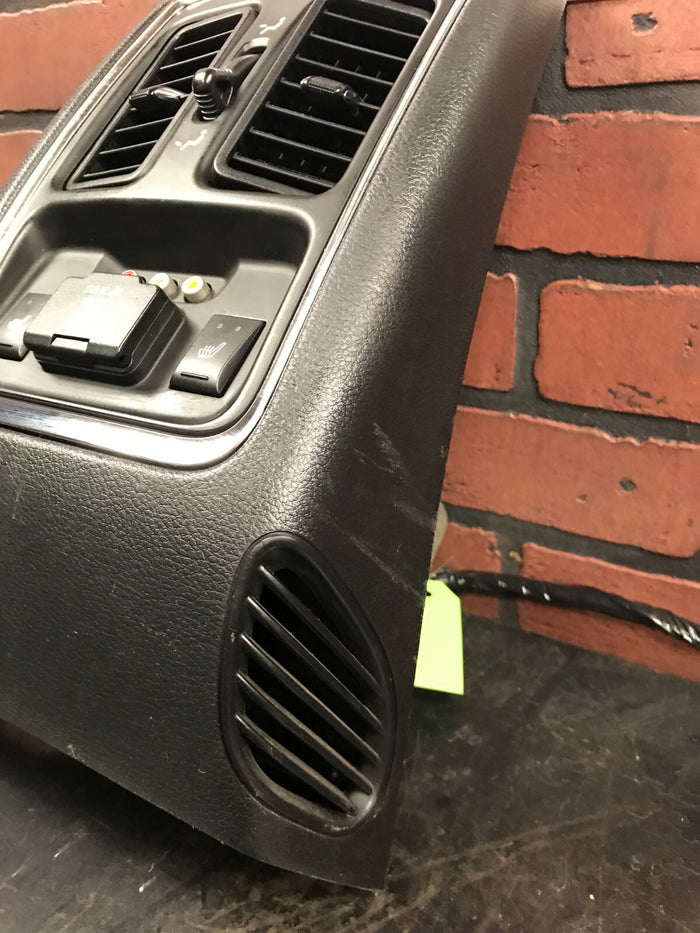 11-13 Jeep Grand Cherokee SRT Center Console Rear Panel w/ Vents & Switch