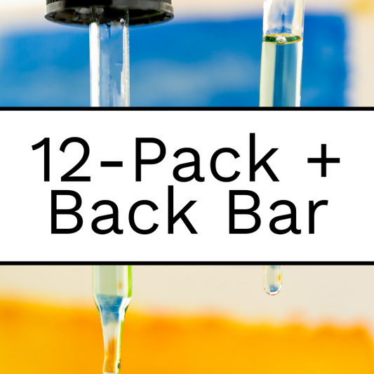 12-Pack + Back Bar