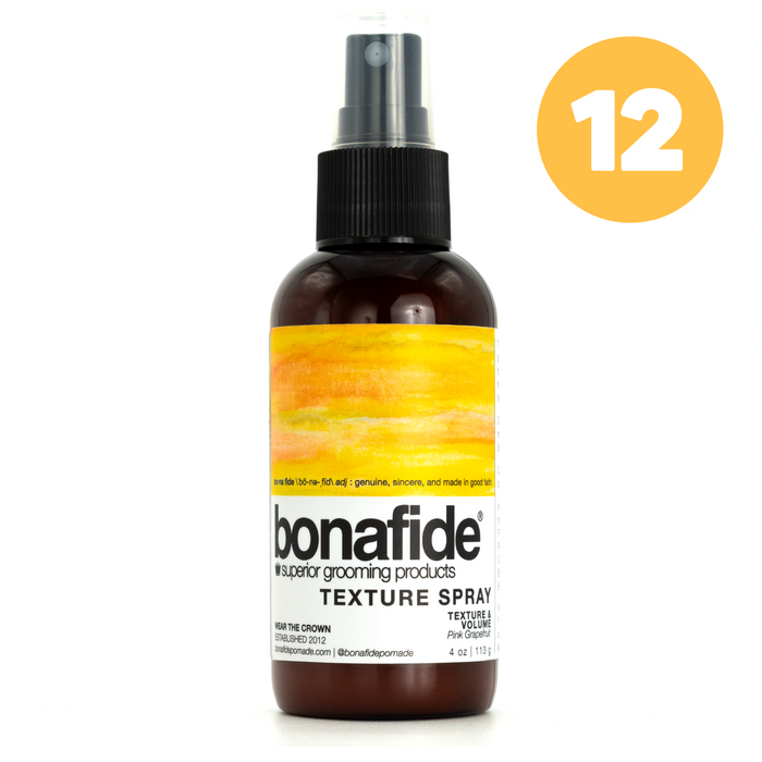 Texture Spray 4 fl oz. (RESTOCK TBA) / Pocket Comb - 3PK