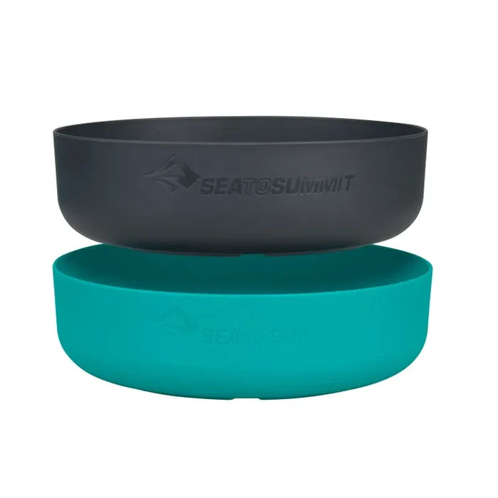 סט 2 קערות Sea To Summit DeltaLight, פוליפרופילן מחוזק, קלות, עמידות לקמפינג.