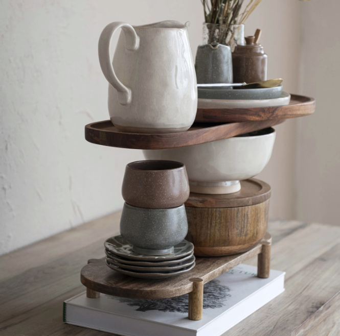 2 Quart Stoneware Pitcher