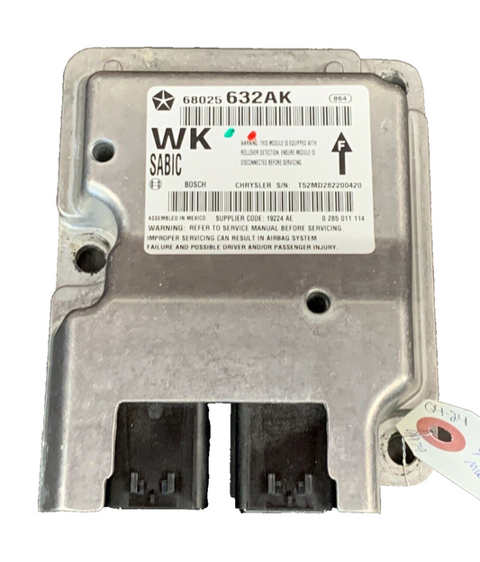 2011-2013 Jeep Grand Cherokee SRT Occupant Restraint Control Module 68025632AK