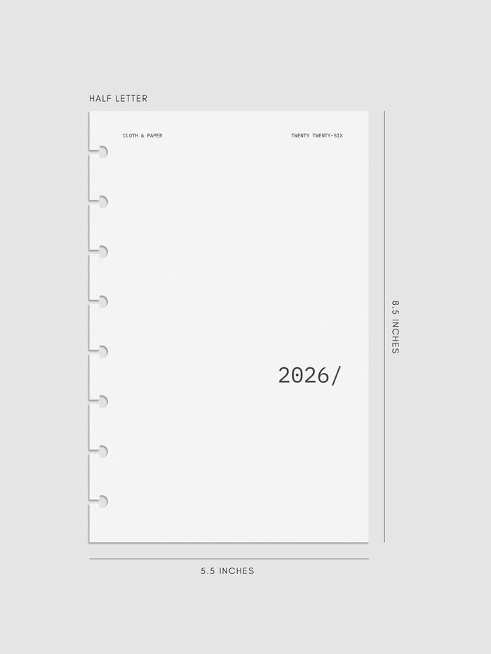 Half Letter 8-Disc Punch