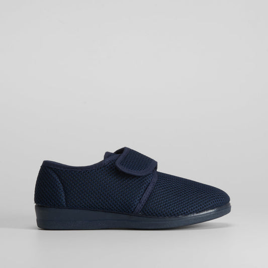 Zapatilla lona malla velcro COMFEET