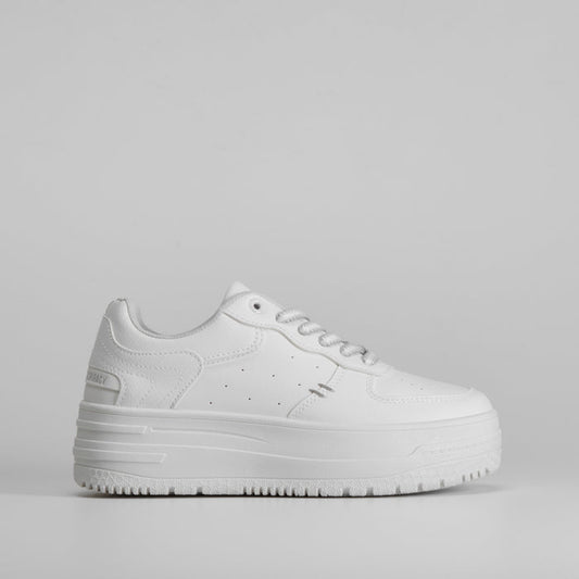Deportiva plataforma básica blanca NYC