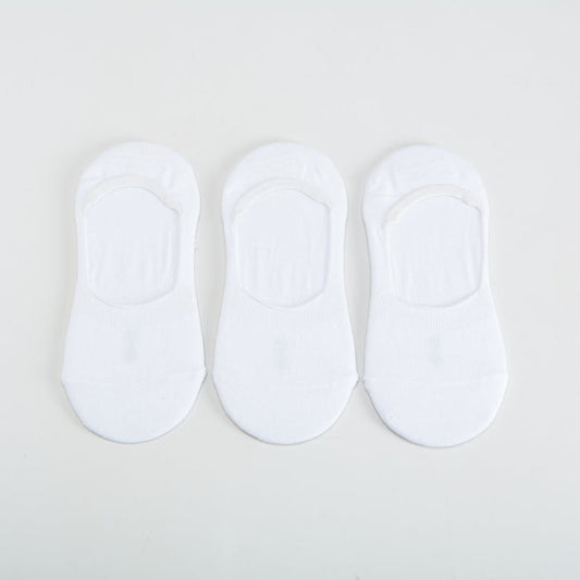 Pack x3 pikis básicos blancos MKL