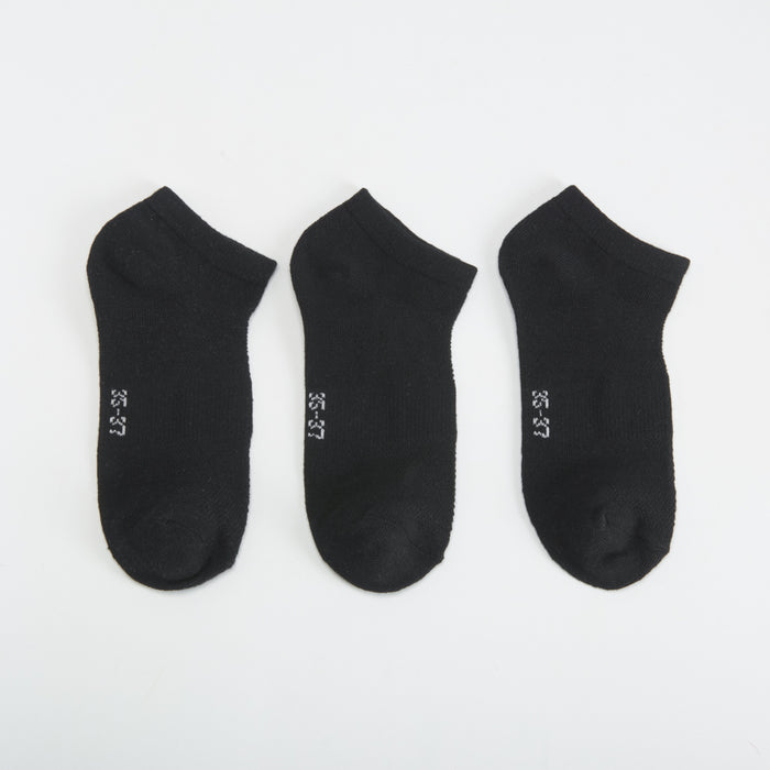 Pack x3 calcetines invisibles básico sport MKL
