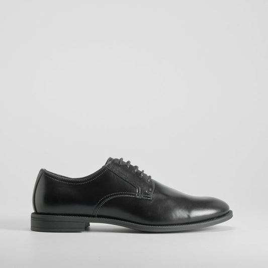 Zapato blucher vestir negro MR. HANSEN