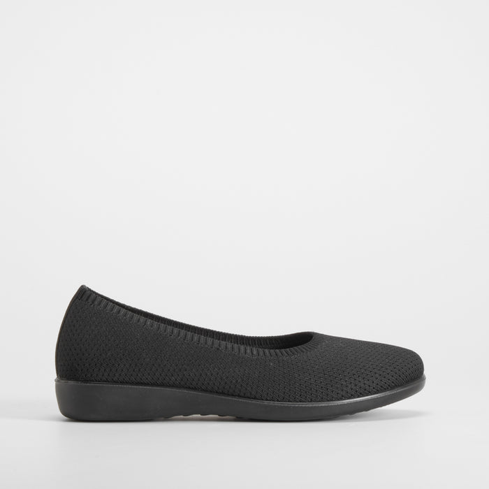 Bailarina knit negra COMFEET