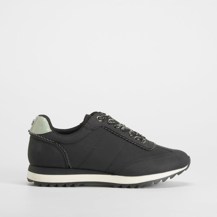 Deportiva casual nylon negra PICCOLA PIU