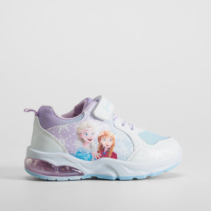 Deportiva infantil velcro blanca FROZEN