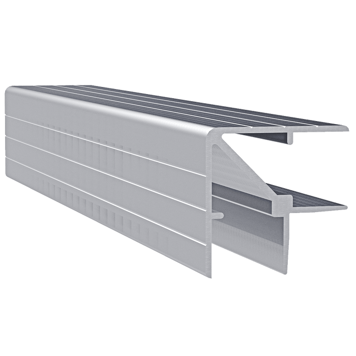3/4-inch Aluminum Double Angle Extrusion, 10 Feet Length
