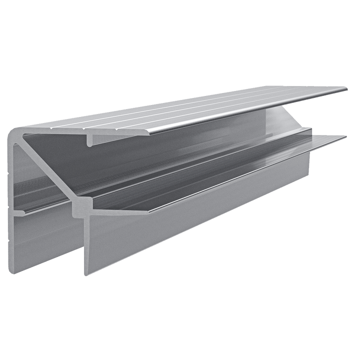 3/4-inch Aluminum Double Angle Extrusion, 10 Feet Length
