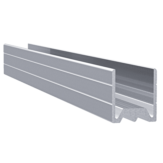 3/4-inch Aluminum Groove Extrusion, 10 Feet Length
