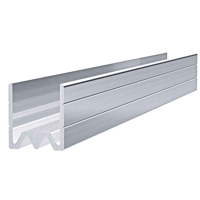 3/4-inch Aluminum Groove Extrusion, 10 Feet Length