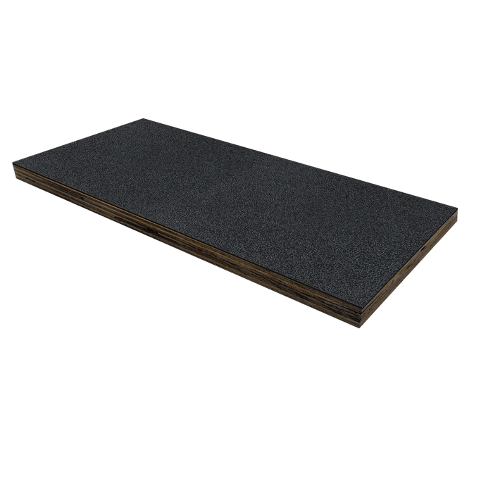 3/4in Birch Plywood Laminate - Black