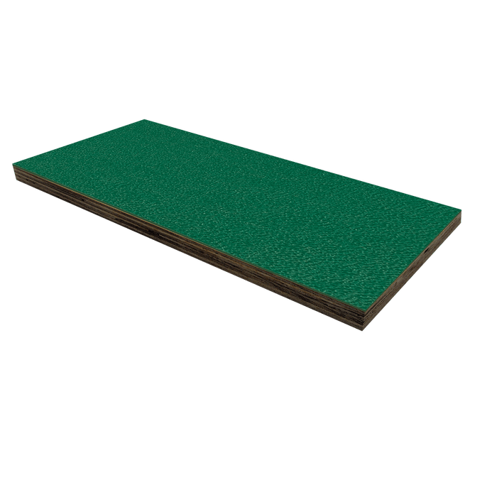 3/4in Birch Plywood Laminate - Green