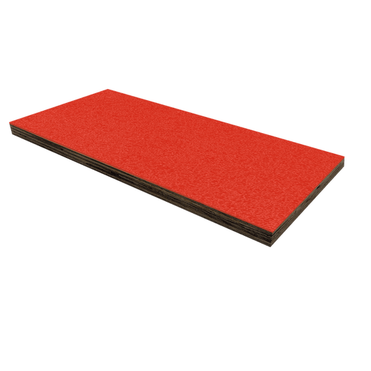3/4in Birch Plywood Laminate - Orange