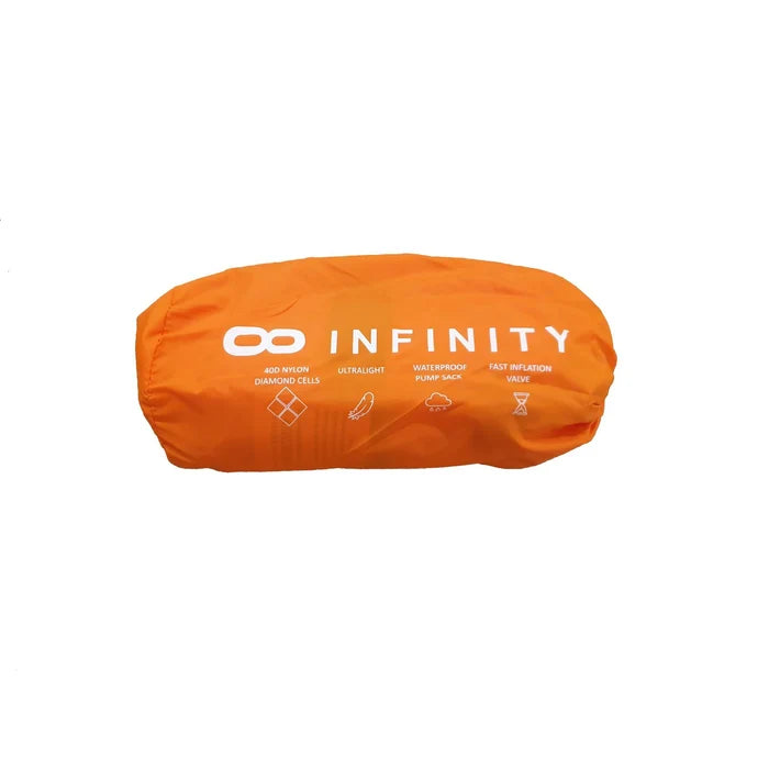 מזרון מתנפח מומיה מקופל: 20x9 ס"מ, קל לנשיאה, Infinity