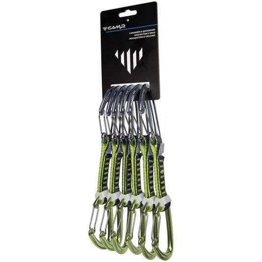 סט 6 ראנרים CAMP Orbit Wire Express 11 ס"מ לטיפוס ספורטיבי