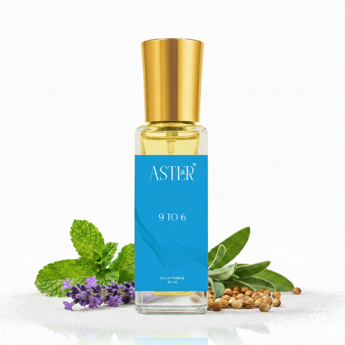 9 To 6 EDP for Men 20ml fragrance bottle