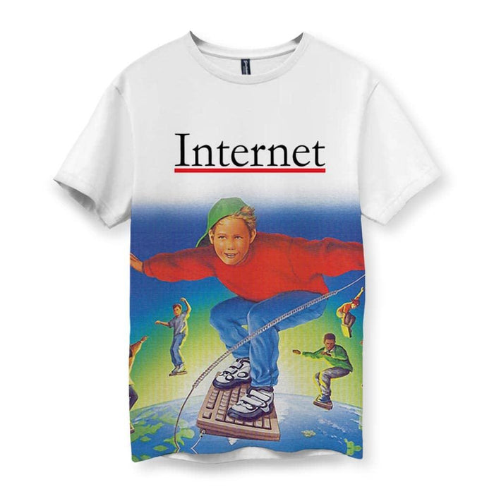 The word "Internet" dominates the optic white backdrop in black serif type with a cardinal red underscore (pure 90s periodical vibes). Contact us with accessibility feedback, we'd love to help!