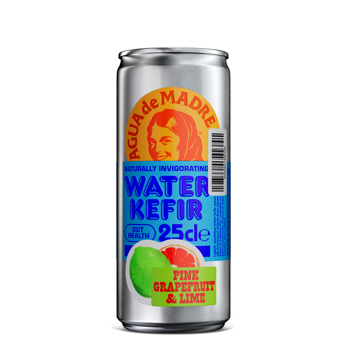 Agua de Madre Water Kefir Grapefruit & Lime 250ml x12
