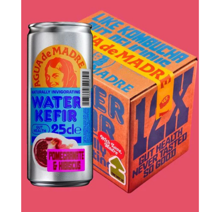 Agua de Madre Water Kefir Pomegranate & Hibiscus