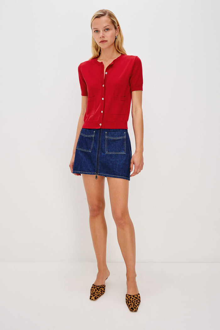 AISLEY SWEATER - CRIMSON